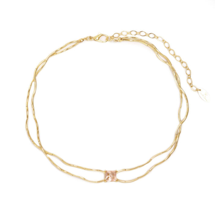 Choker Dupla Laiza Carré