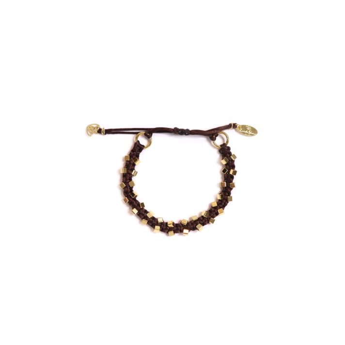 Pulseira Cubos Macrame