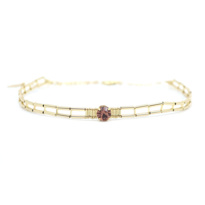 Colar Choker Vic Ponto de Luz