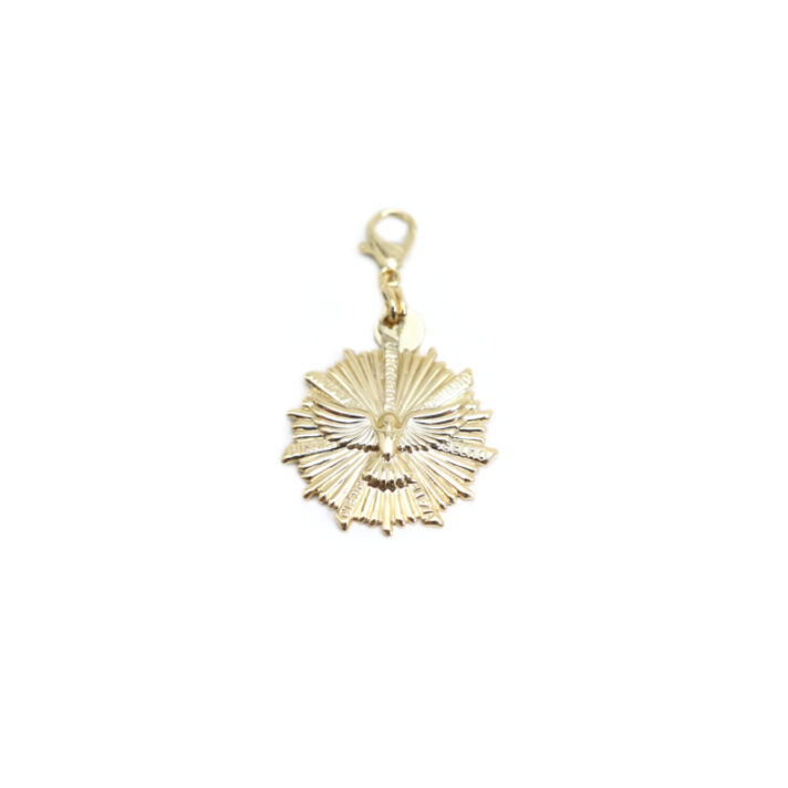 Pingente Medalha com os Divino Espirito Santo e os Sete Dons